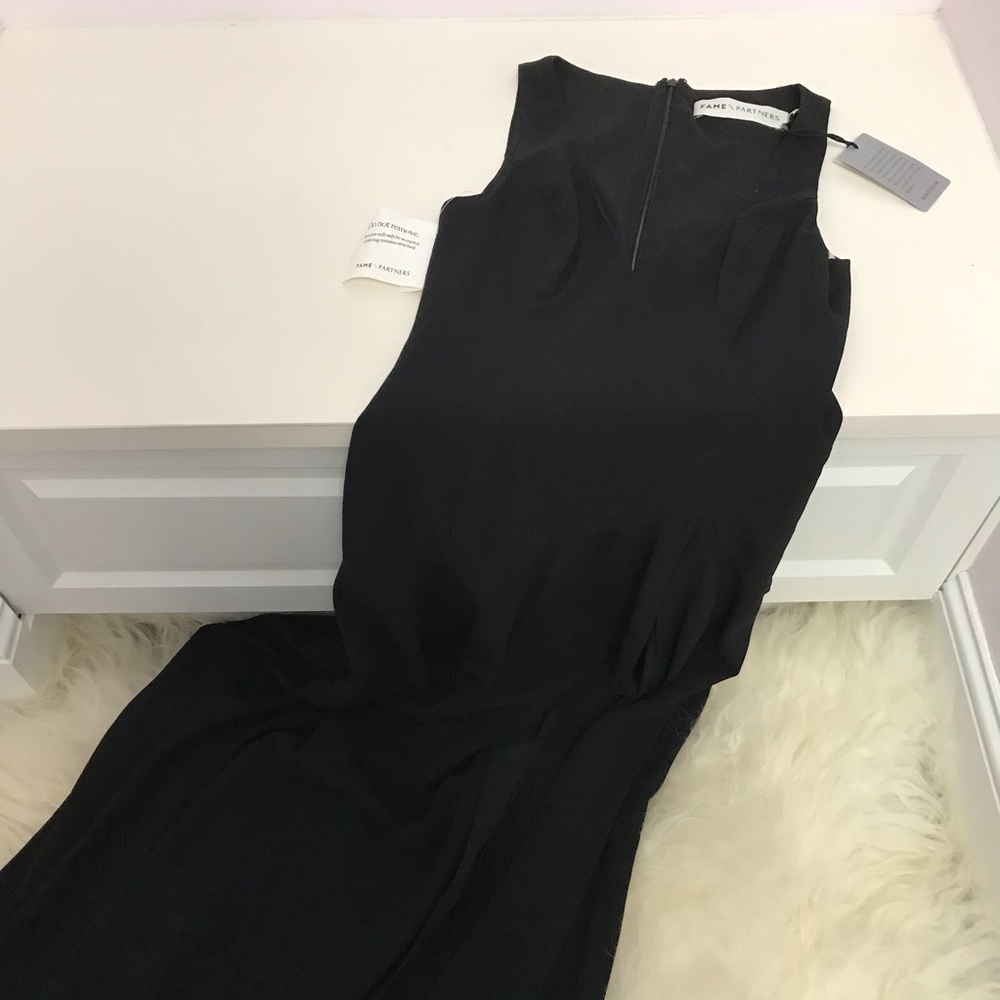 Fame & Partners The Hazel Front Slit Gown 1176 - Picture 3 of 8